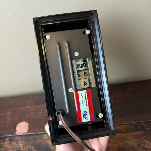 Vintage Bakelite Tymeter 24 Hour Clock Pennwood Numechron GMT Model 100 - Picture 4 of 12
